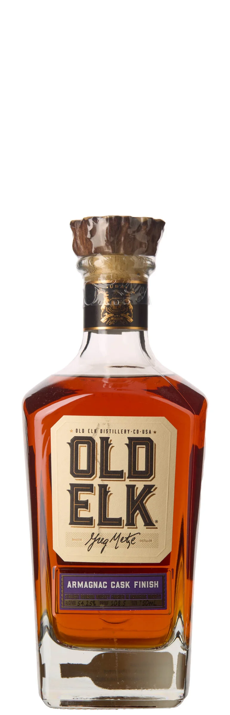 1 x 0,75 l Old Elk Straight Bourbon Whiskey Armagnac Cask Finish Aged Five Years — 1 x 0,75 l Old Elk Straight Bourbon Whiskey Armagnac Cask Finish Aged Five Years — Vin/Brennevin — Blomqvist