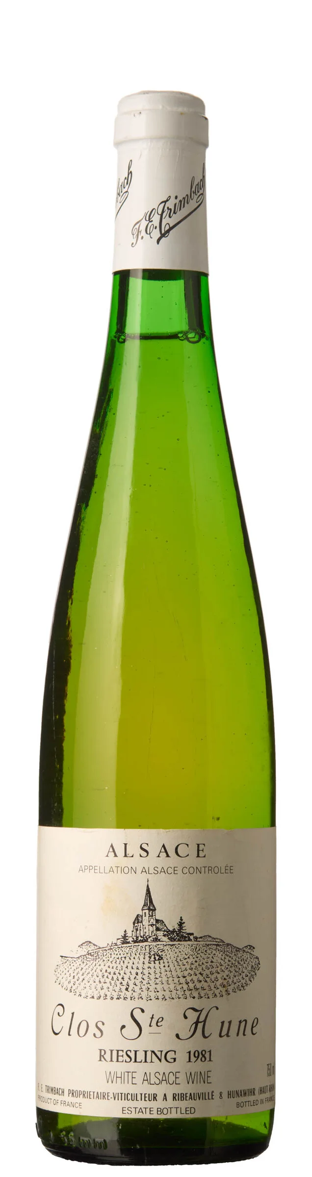 1 x Riesling Clos Ste Hune 1981, F.E. Trimbach — 1 x Riesling Clos Ste Hune 1981, F.E. Trimbach — Vin/Vin — Blomqvist