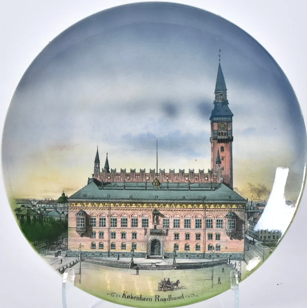 (VÄGG)FAT, flintgods, Villeroy & Boch, sekelskiftet 1900. — European — Halmstads Auktionskammare