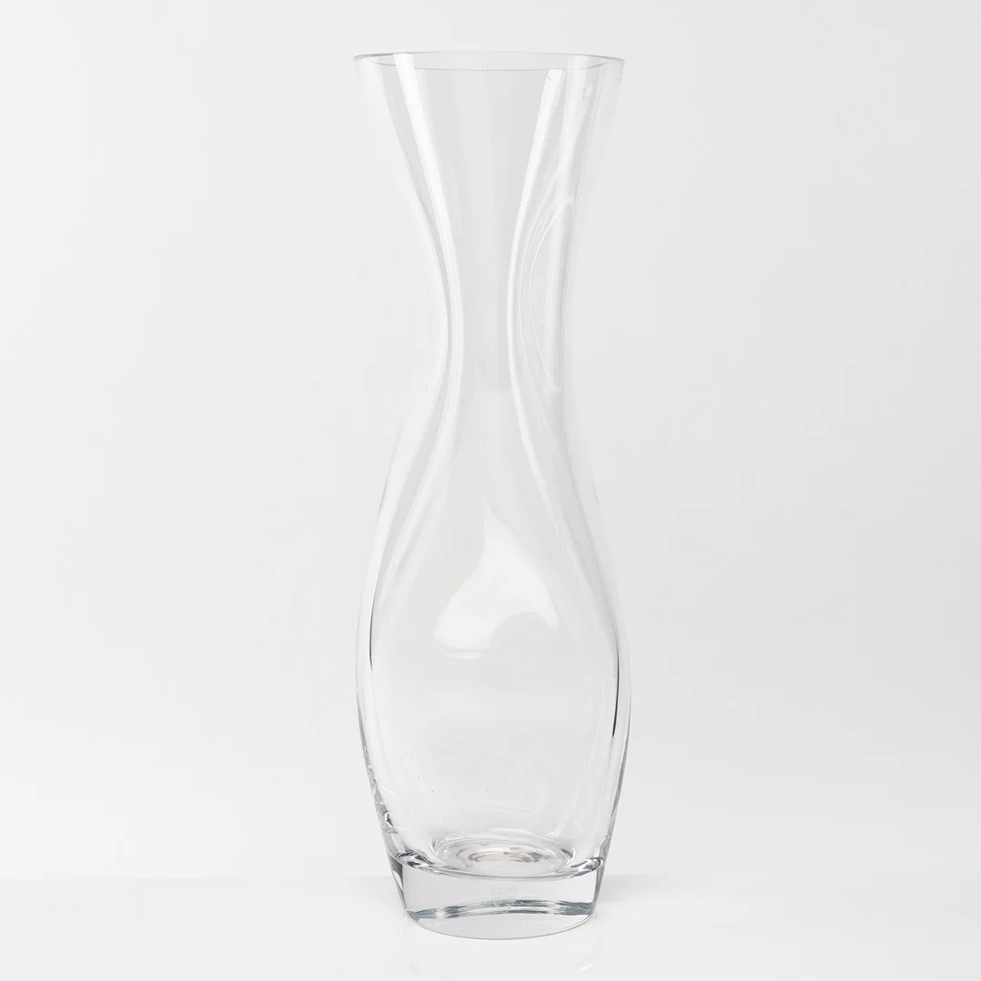 LENA BERGSTRÖM. Vas, glas, "Squeeze", monogramsignerad, Orrefors. — Utility glass — Auktionshuset Kolonn