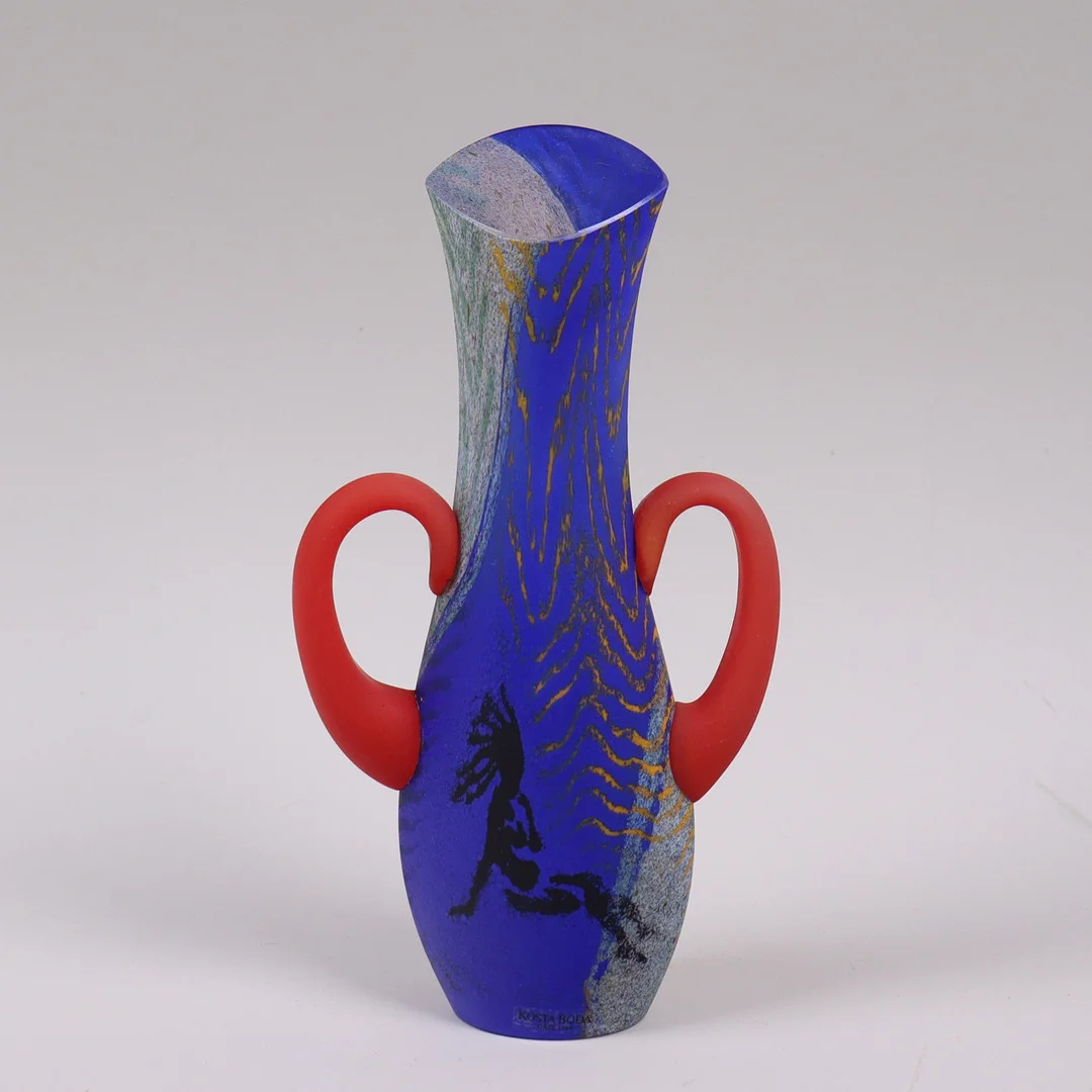 KJELL ENGMAN. skulptur i glas, Kosta Boda. — Art glass — Markus Auktioner