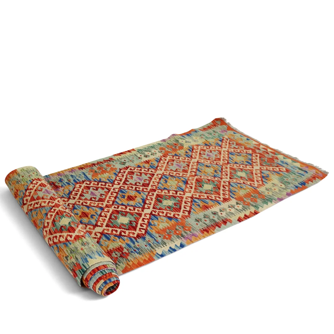 MATTA, kelim, ca 390 x 78 cm. — Carpets — Höganäs Auktionsverk