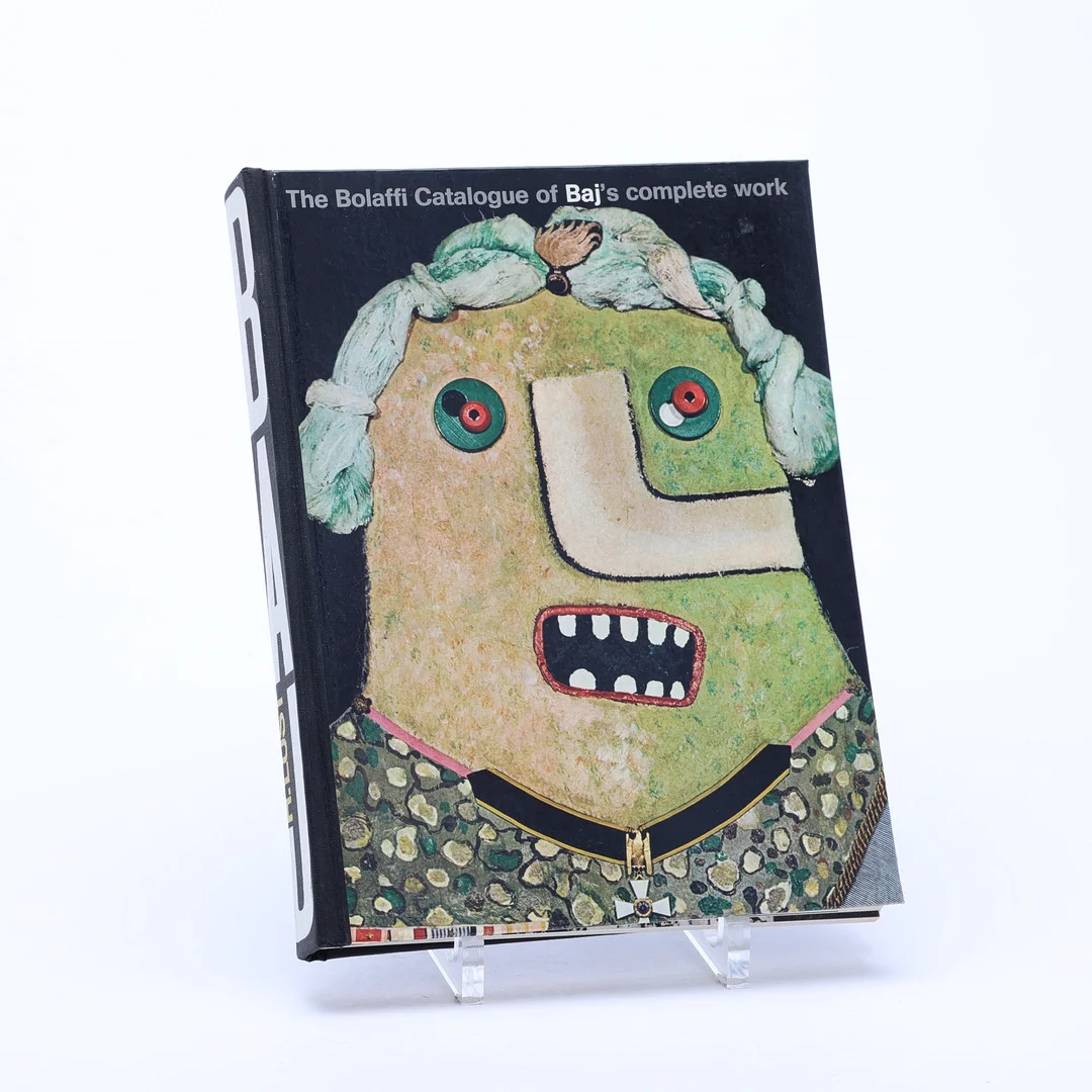 BOK, "The Bolaffi catalogue of Baj's complete work". — Books — Uppsala Auktionskammare