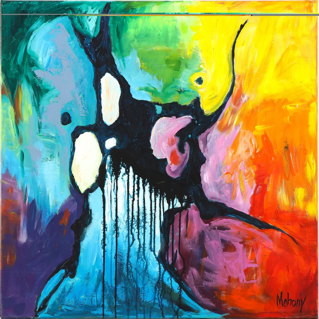 Eva Mahony. Figure composition. — Paintings and sculptures/Modern pictorial arts — Lauritz