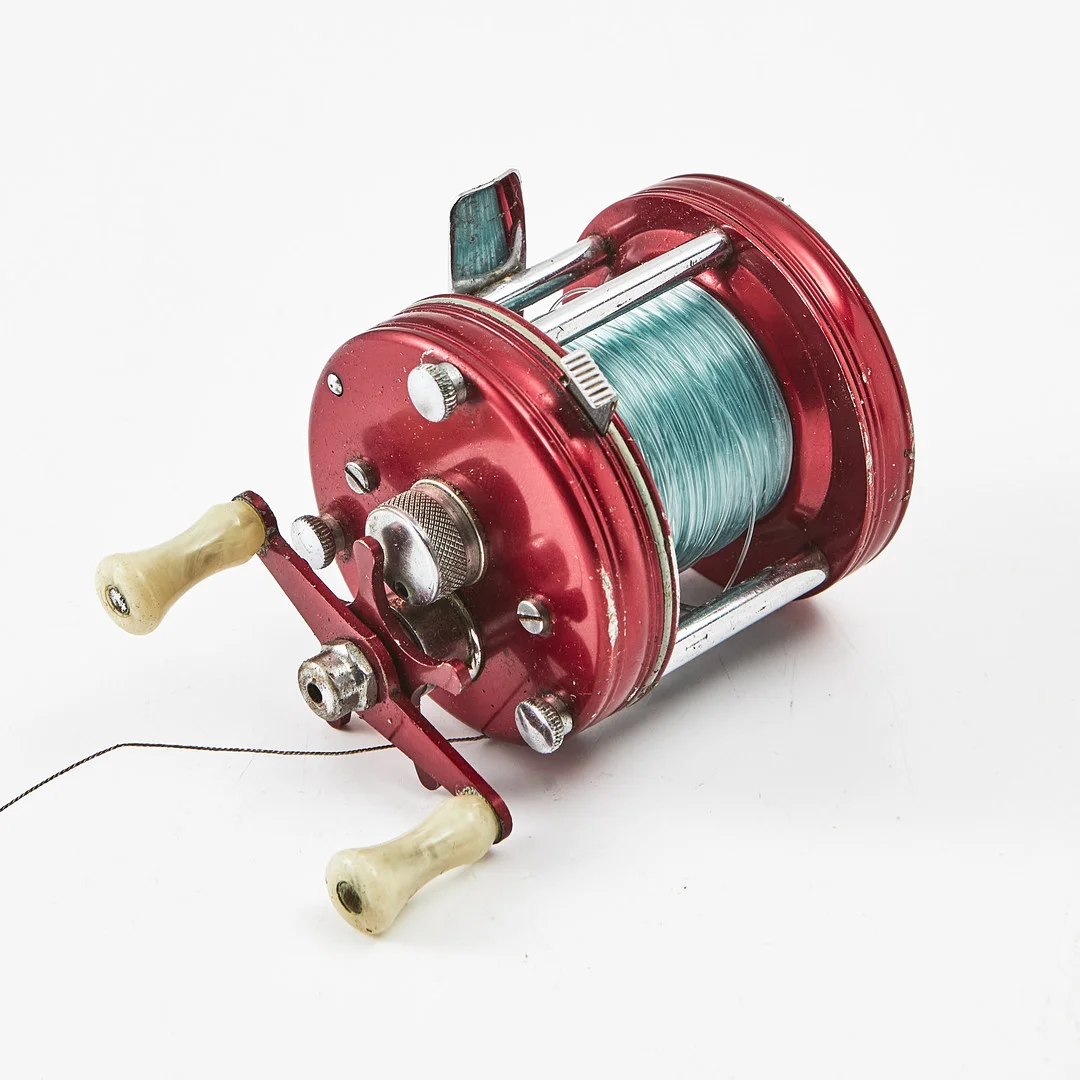 FISKERULLE, Record Ambassadeur No. 5000, 1950-tal, med originaletui och instruktionshäfte. — Fishing equipment — Stockholms Auktionsverk Magasin 5