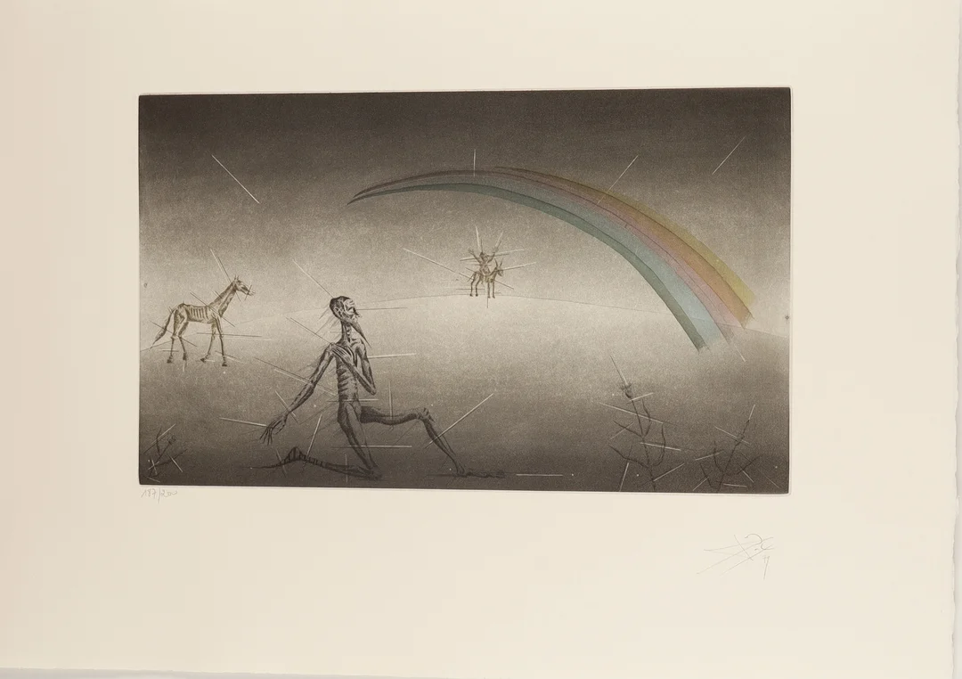 JOAN PONÇ. "Arc de Sant Martí / Arco Iris". — Engravings & Prints — Barcelona Auctions