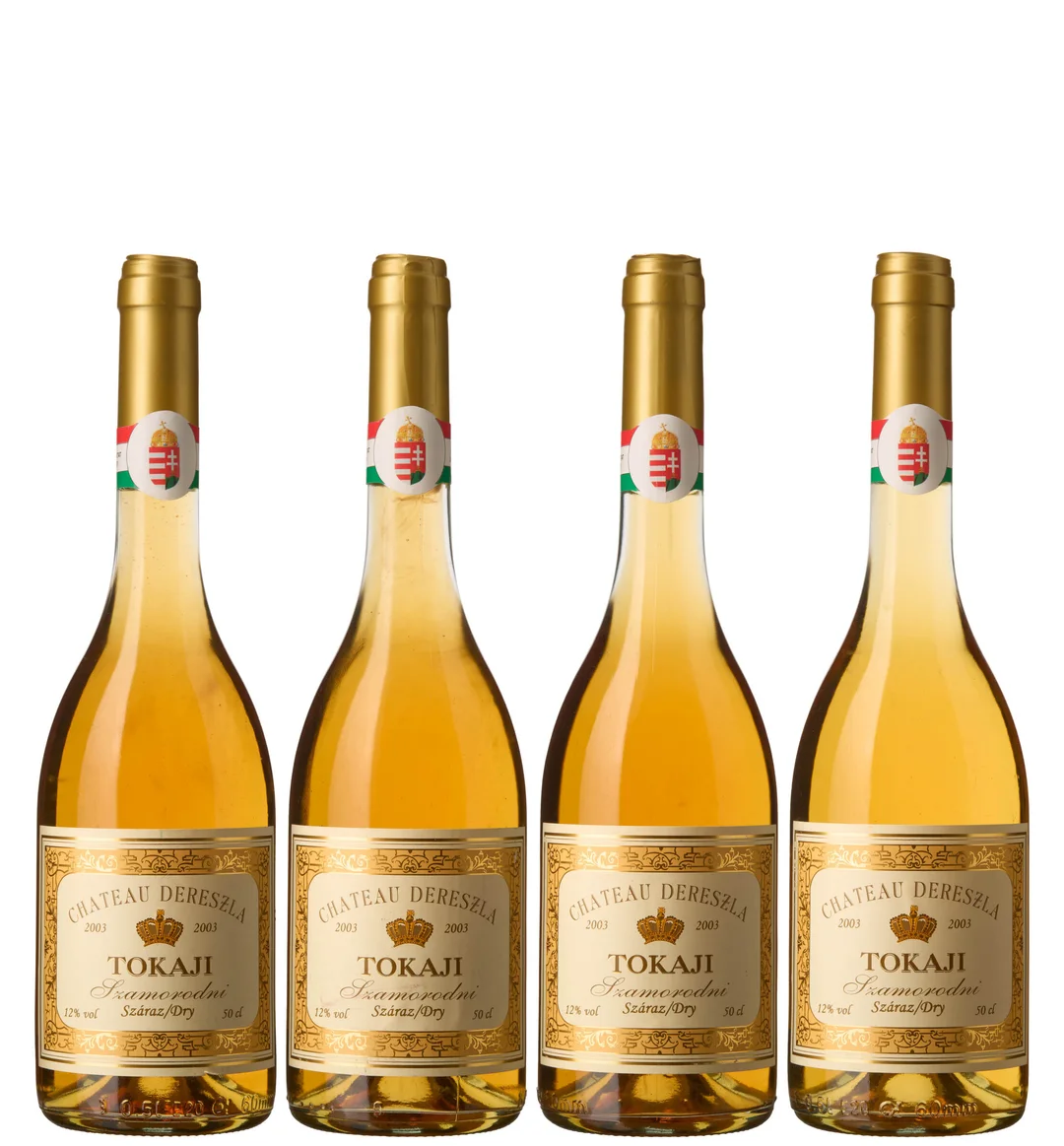 4 x 0,5 l Tokaji Szamorodni Dry 2003, Chateau Dereszla — 4 x 0,5 l Tokaji Szamorodni Dry 2003, Chateau Dereszla — Vin/Vin — Blomqvist