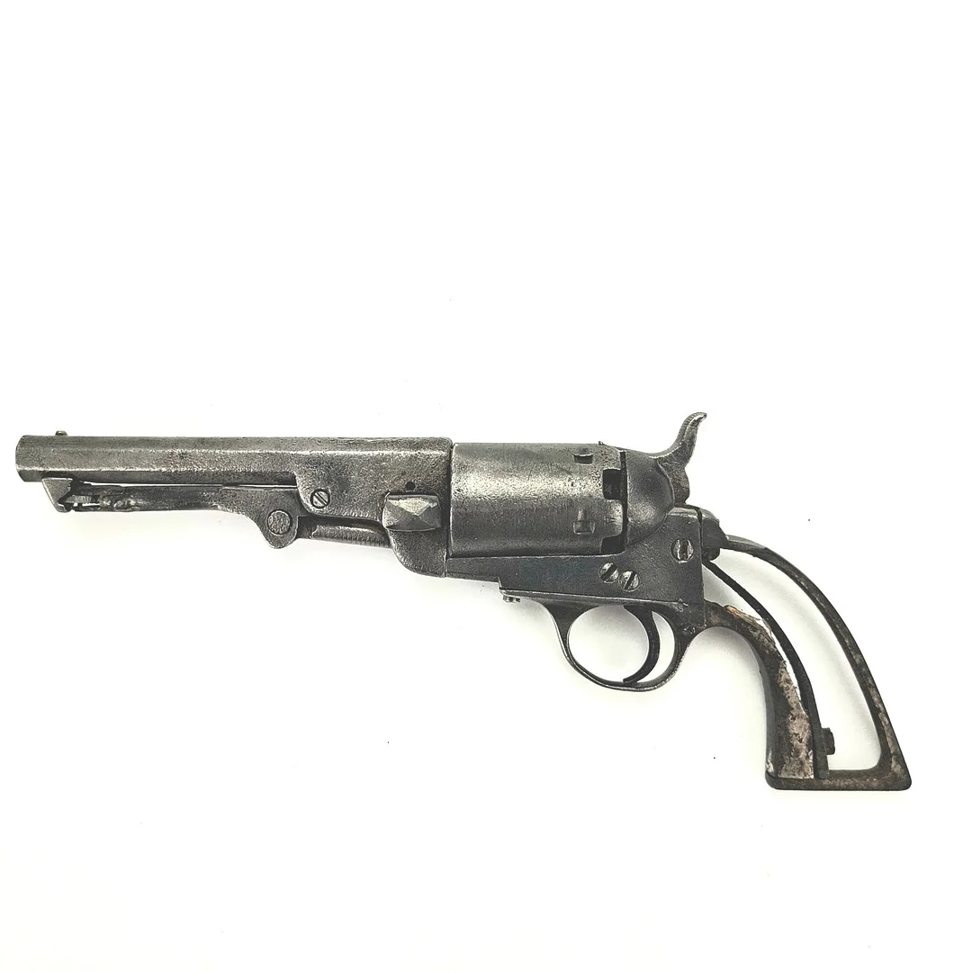 SLAGLÅSREVOLVER, Colt, troligen Belgien, 1800-tal. — Guns & Rifles — Auktionshuset Thörner & Ek