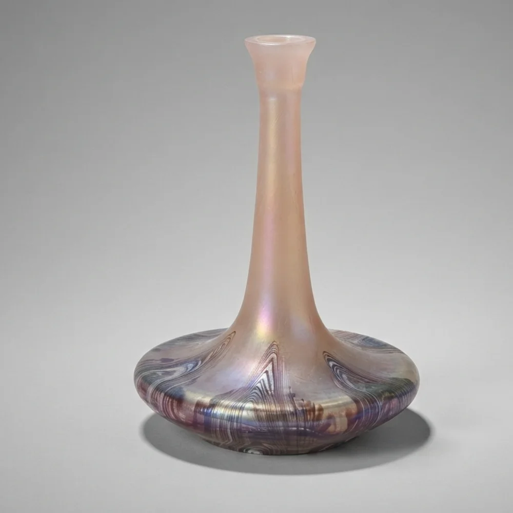 Jarrón art nouveau. Kralik. — Utility glass — Barcelona Auctions