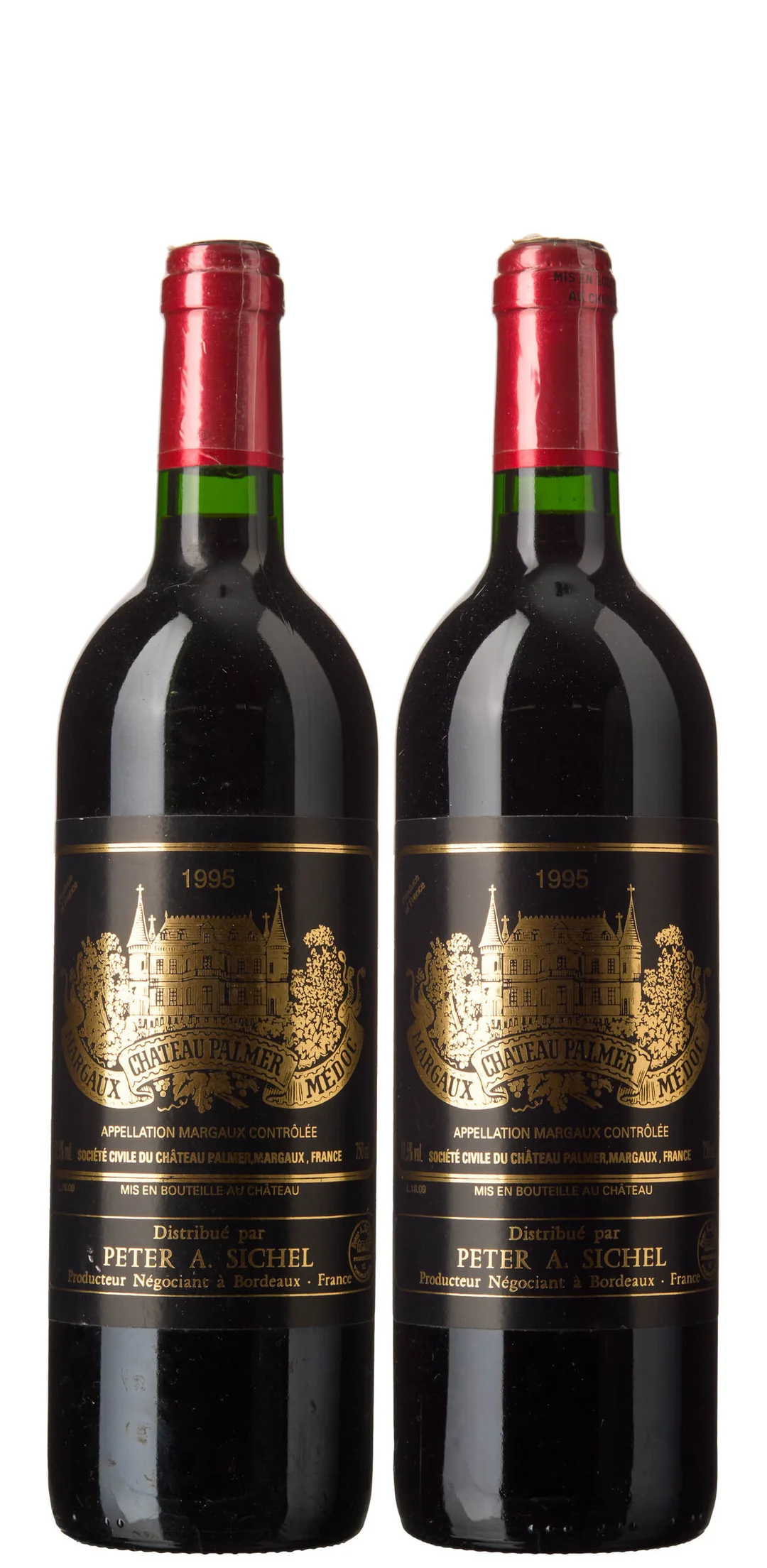 2 x Chateau Palmer 1995 — 2 x Chateau Palmer 1995 — Vin/Vin — Blomqvist