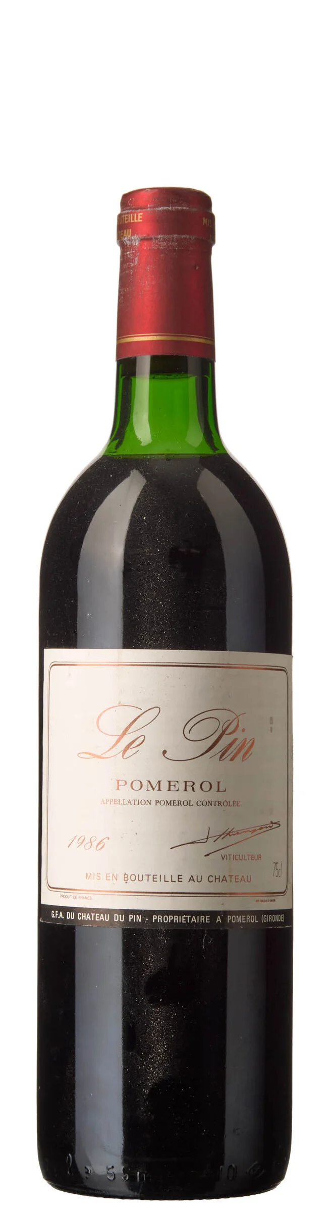 1 x Le Pin 1986 — 1 x Le Pin 1986 — Vin/Vin — Blomqvist