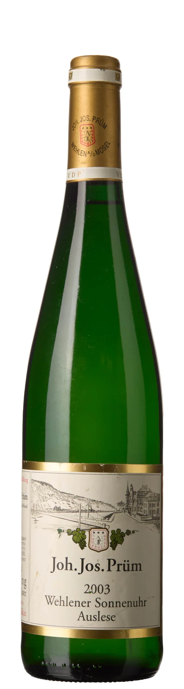 1 x Wehlener Sonnenuhr Riesling Auslese GK 2003, Joh. Jos. Prüm — 1 x Wehlener Sonnenuhr Riesling Auslese GK 2003, Joh. Jos. Prüm — Vin/Vin — Blomqvist