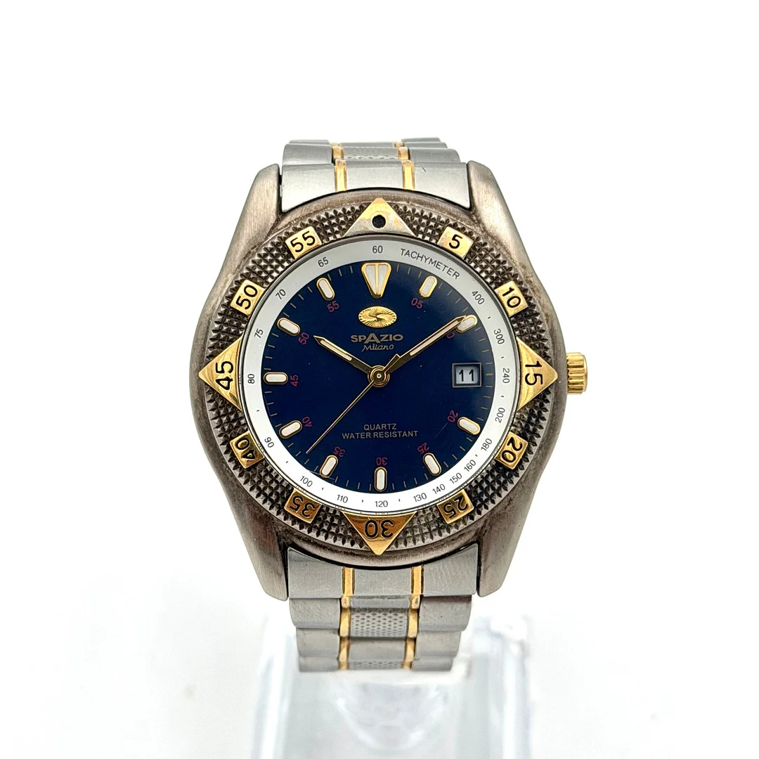 SPAZIO MILANO, SZ-103, armbandsur, quartz, stål. — Wristwatches — Skandia Auktion