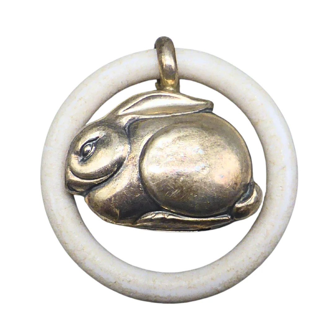 BABYRASSEL HASE MIT BEISSRING. — Toys — Auktionshaus Stuber's Hammerschlag