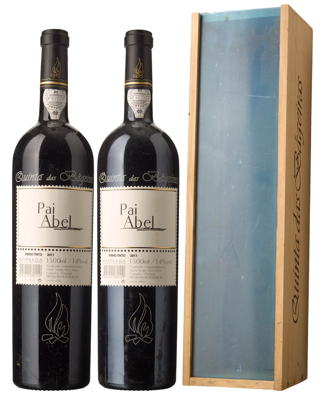 2 x MAG Bairrada Pai Abel 2011, Quinta das Bageiras (OWC) — 2 x MAG Bairrada Pai Abel 2011, Quinta das Bageiras (OWC) — Vin/Vin — Blomqvist