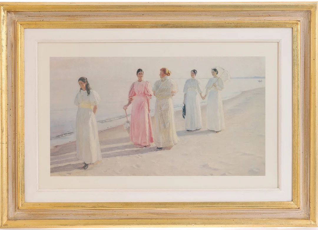 REPRODUKTION, efter Michael Ancher. — Other — RA Auktionsverket Norrköping