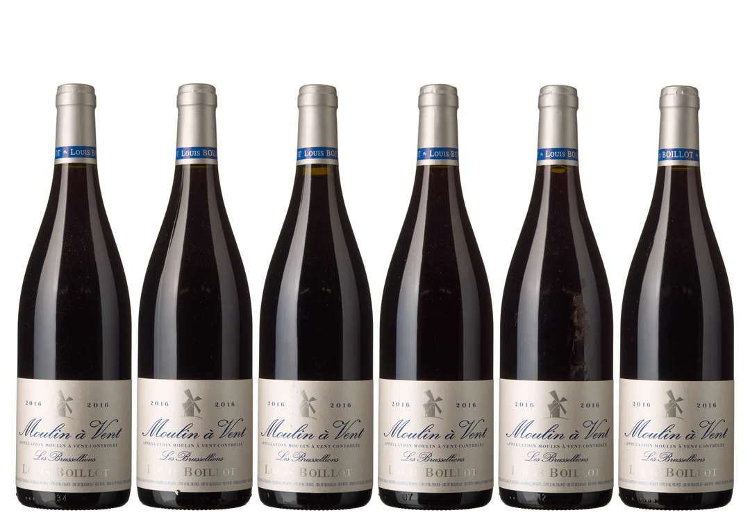 6 x Moulin a Vent Les Brussellions 2016, Louis Boillot — 6 x Moulin a Vent Les Brussellions 2016, Louis Boillot — Vin/Vin — Blomqvist