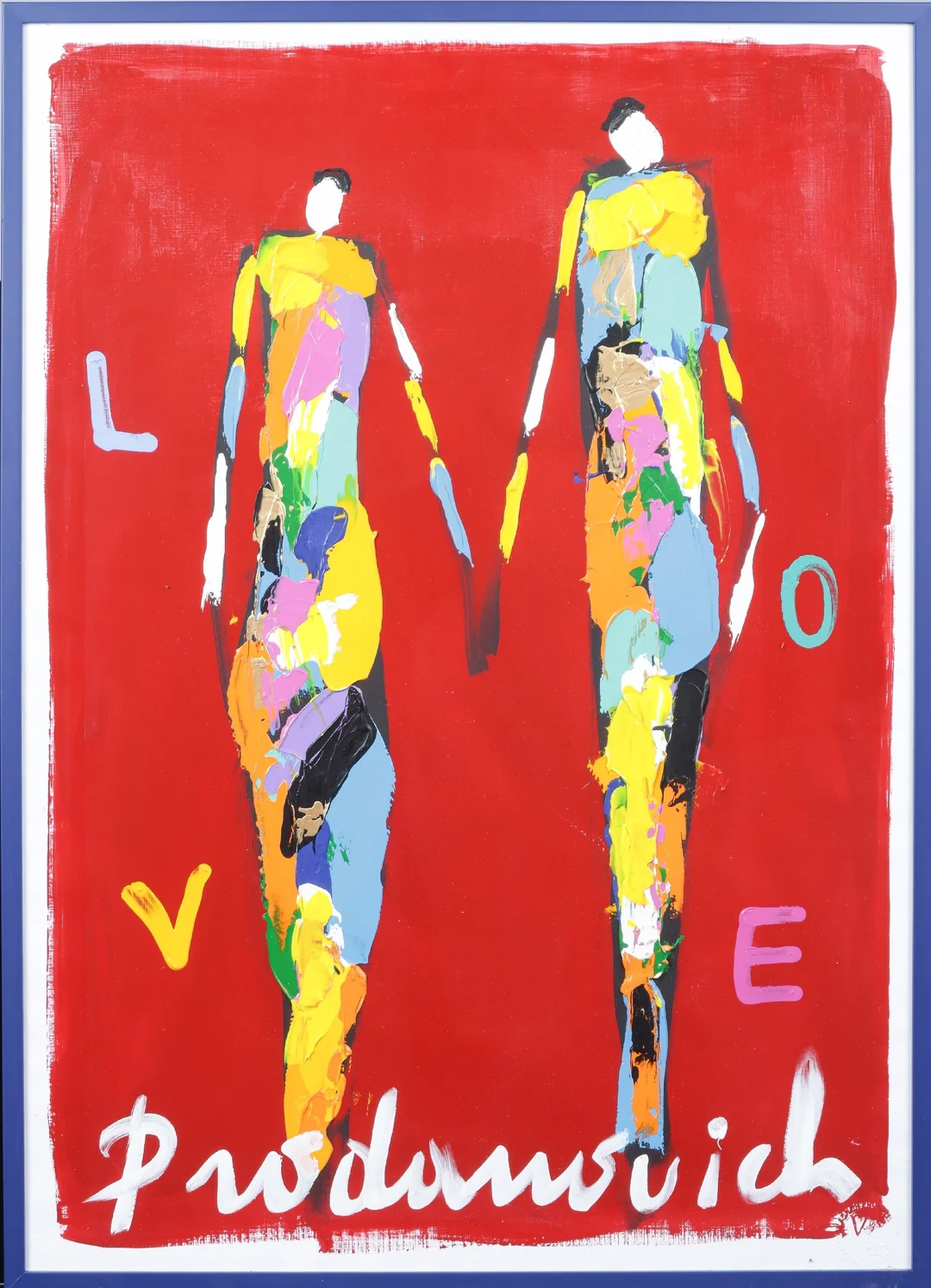 Vladimir Prodanovich. 'LOVE' — Paintings and sculptures/Modern pictorial arts — Lauritz