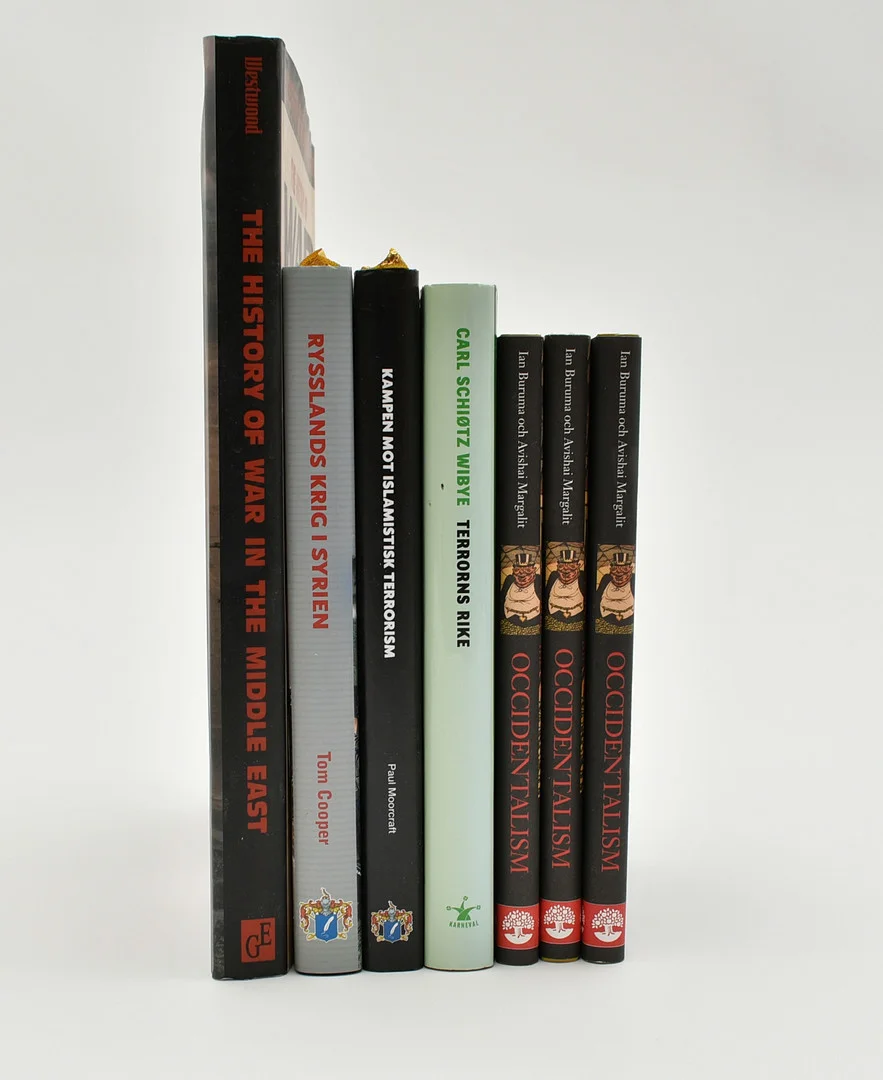 Krig i mellan östern. 7 volymer. — Books — Connoisseur Bokauktioner