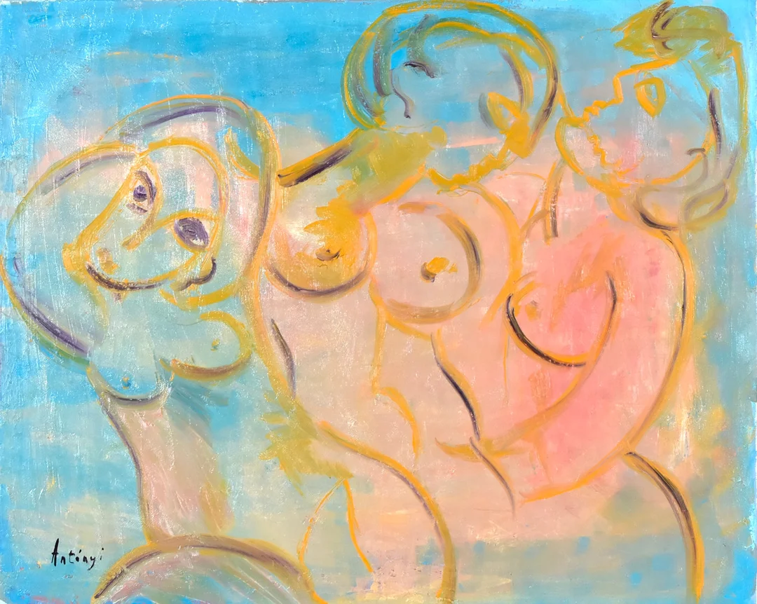 IMRE ANTONYI. Olja på duk. — Paintings — Halmstads Auktionskammare