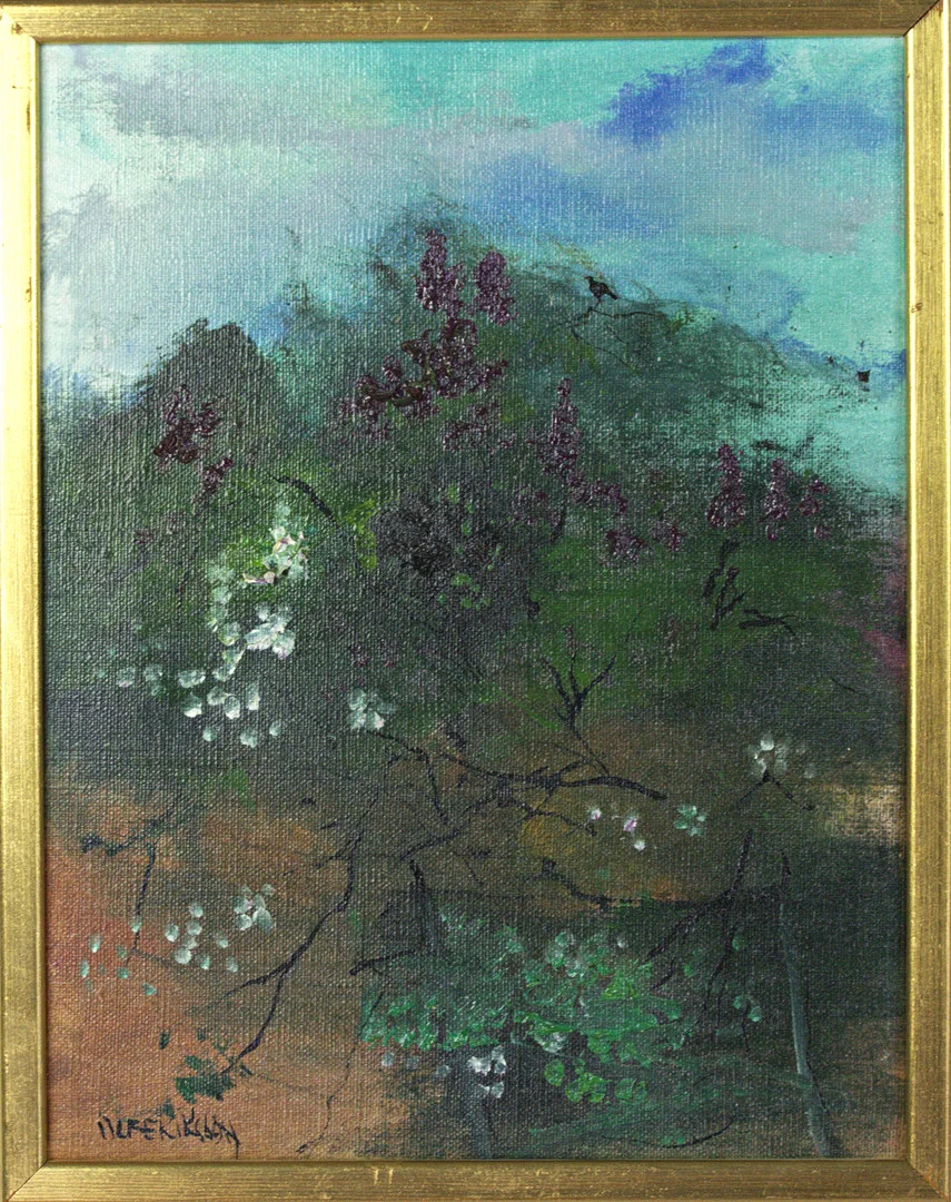 ULF ERIKSSON. Olja på duk, "Koltrasten", signerad. — Paintings — Höganäs Auktionsverk