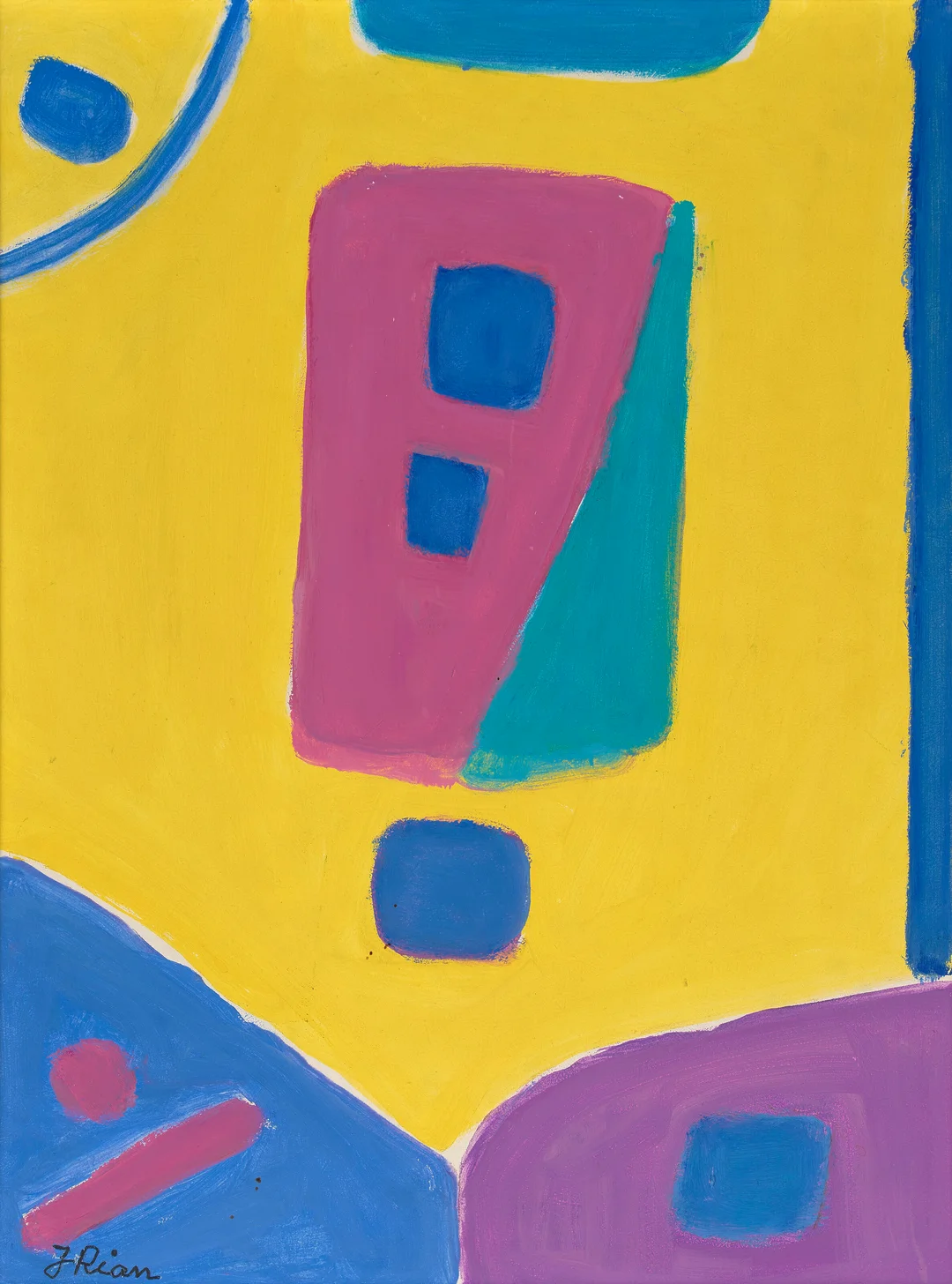 Rian, Johs. — Komposisjon — Kunst/Maleri — Blomqvist