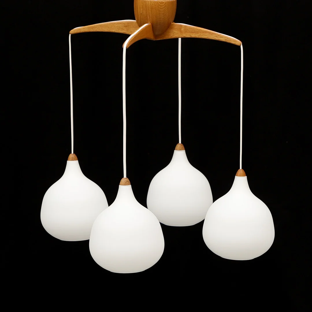 UNO & ÖSTEN KRISTIANSSON. Taklampa, Luxus, Vittsjö. — Ceiling lights — Crafoord Auktioner Malmö