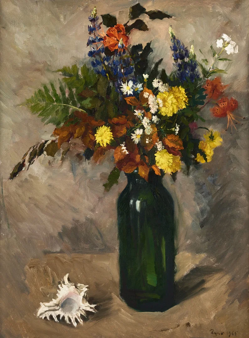 RYNO FRIEBERG. ”Höstbukett”. — Paintings — Stockholms Auktionsverk Magasin 5