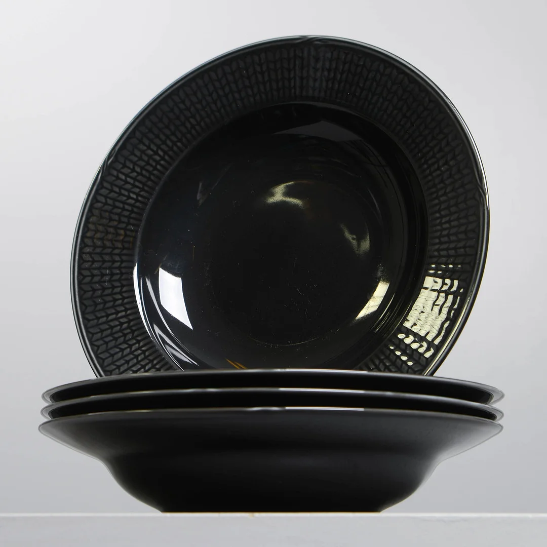 LOUISE ADELBORG. Djupa tallrikar, 4 st, "Swedish Grace", Rörstrand. — Tableware — Formstad Auktioner