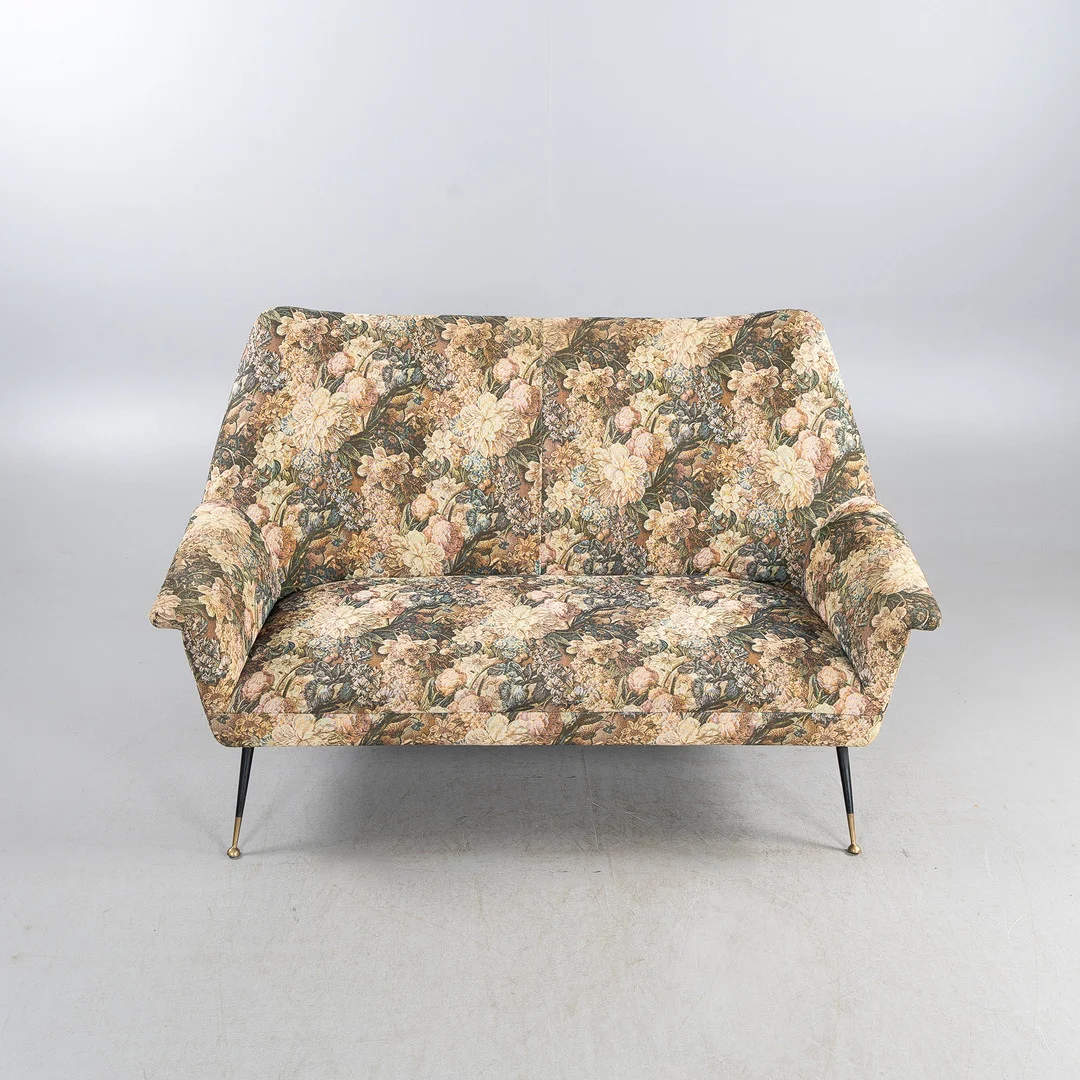 SOFFA, 1950-talets mitt, Italien. — Sofas & Seatings — Stockholms Auktionsverk Helsingborg
