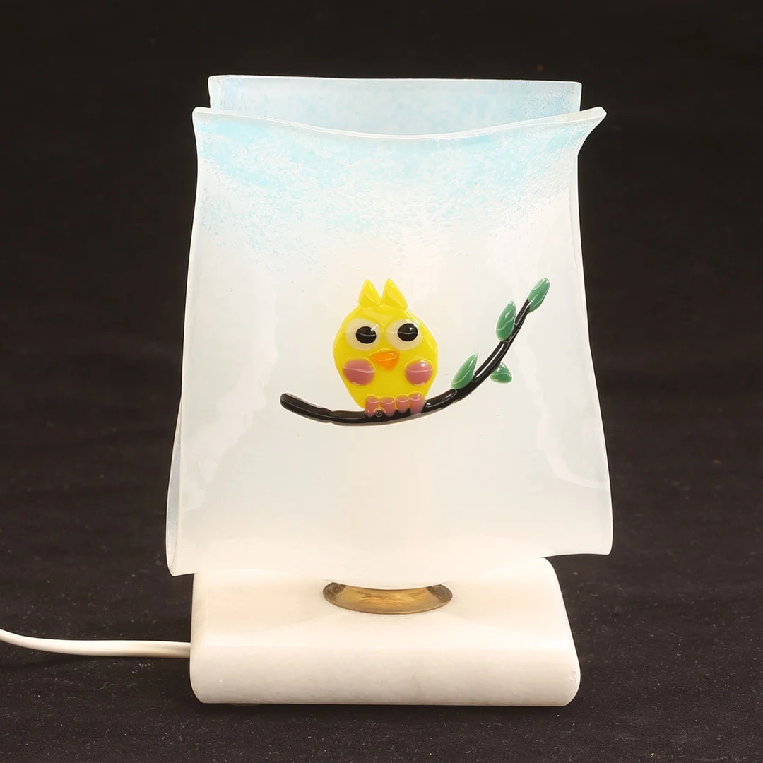 BORDSLAMPA, glas, 2000-tal. — Table Lamps — RA Auktionsverket Norrköping