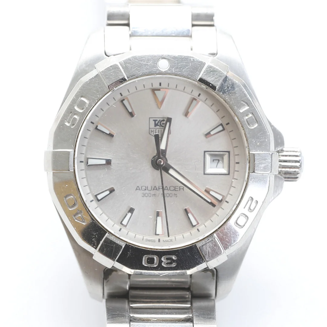 TAG HEUER. Damarmbandsur, Aquaracer. — Wristwatches — RA Auktionsverket Norrköping