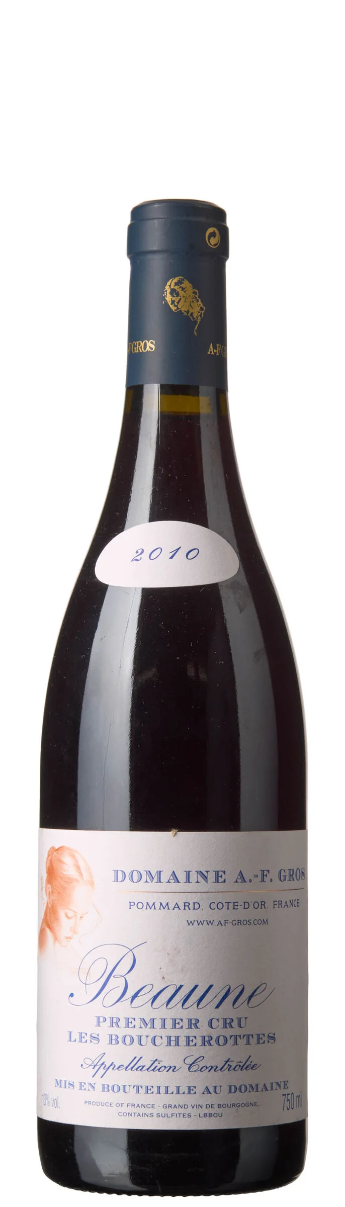1 x Beaune 1er Cru Les Boucherottes 2010, A.-F. Gros — 1 x Beaune 1er Cru Les Boucherottes 2010, A.-F. Gros — Vin/Vin — Blomqvist