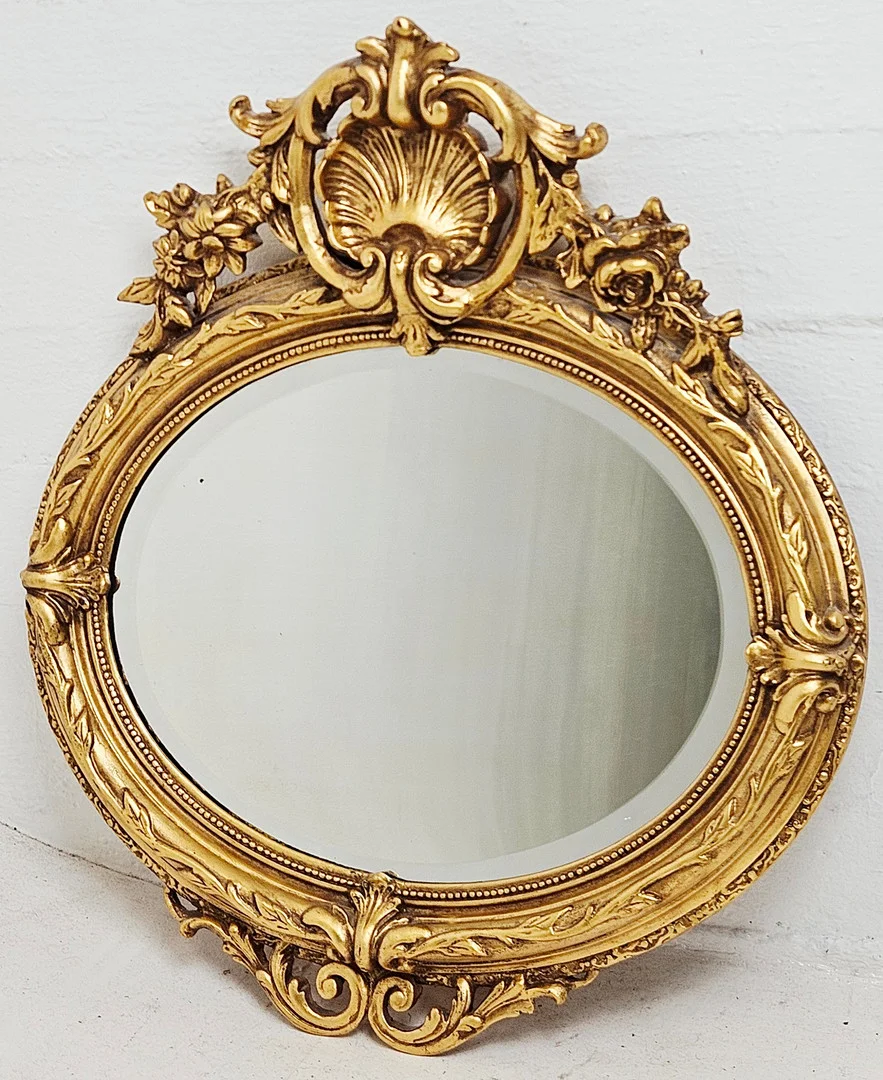 SPEGEL, nyrokoko, sent 1800-tal. — Mirrors — Auktionshuset Thörner & Ek