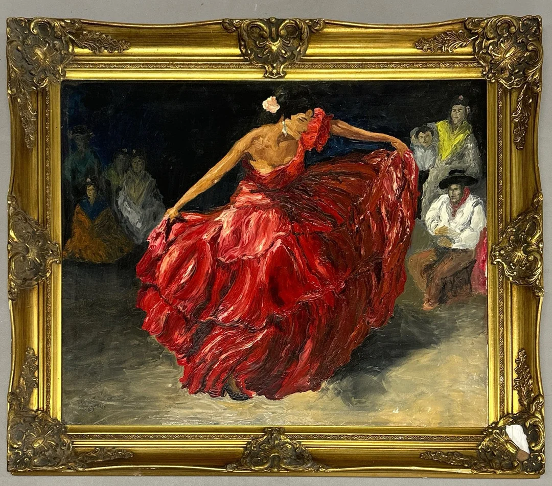 ROBIN MCTIGUE. OIL ON CANVAS. — Paintings — Chalkwell Auctions