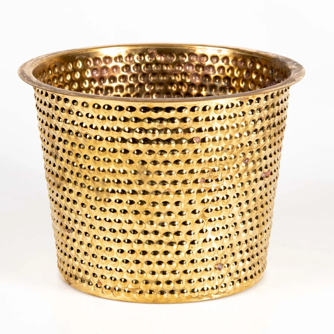 JOSEF FRANK. Ytterfoder, "Hortus", Firma Svenskt Tenn. — Pewter, Brass & Copper — Laholms Auktionskammare
