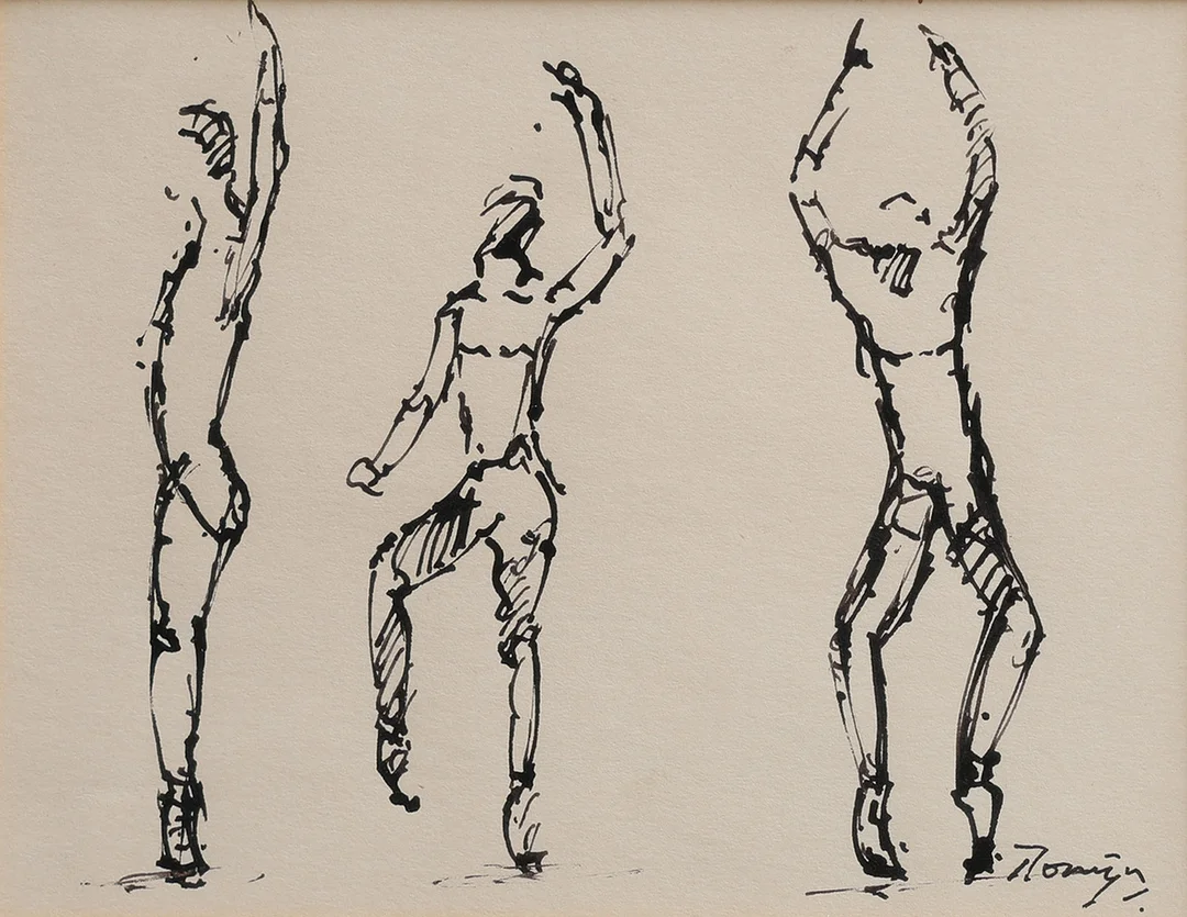 DICK ROMYN (1915-2007). GESTALTER. — Drawings — Crafoord Auktioner Lund