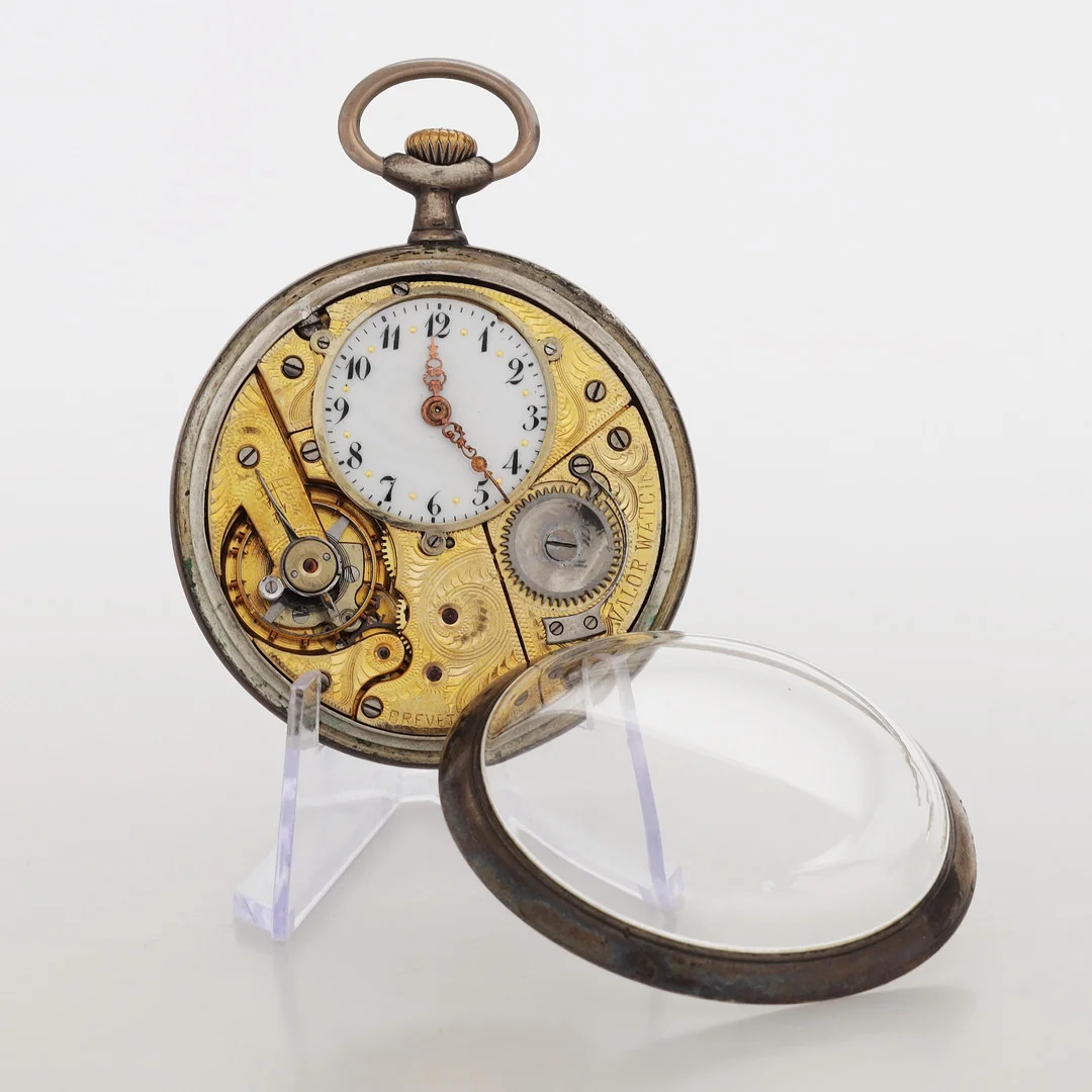 FICKUR, Brevet. — Pocket & Stop Watches — Växjö Auktionskammare