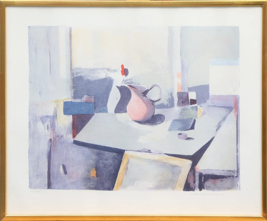 ULF WAHLBERG. LITO, signerad. — Engravings & Prints — Kalmar Auktionsverk