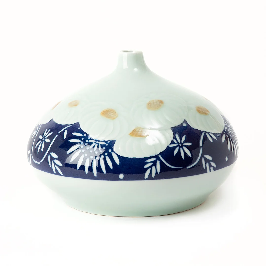 VAS, glaserat stengods, Japan, 1900-talets mitt. — Ceramics & Porcelain — Stockholms Auktionsverk Göteborg