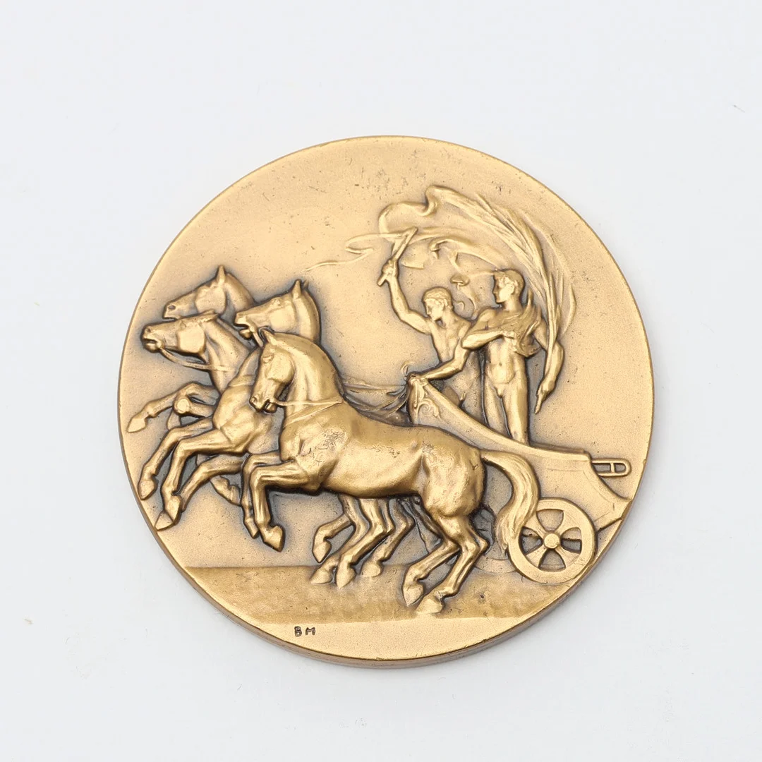 DELTAGARMEDALJ. OS, London, 1948. — Orders & Medals — Uppsala Auktionskammare