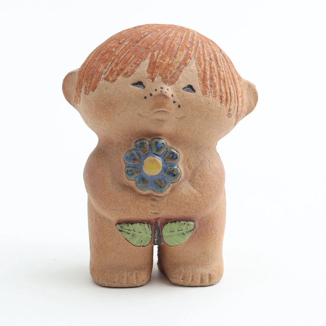LISA LARSON. Figurin, "Adam", Gustavsberg. — European — Auktionshuset Thelin & Johansson