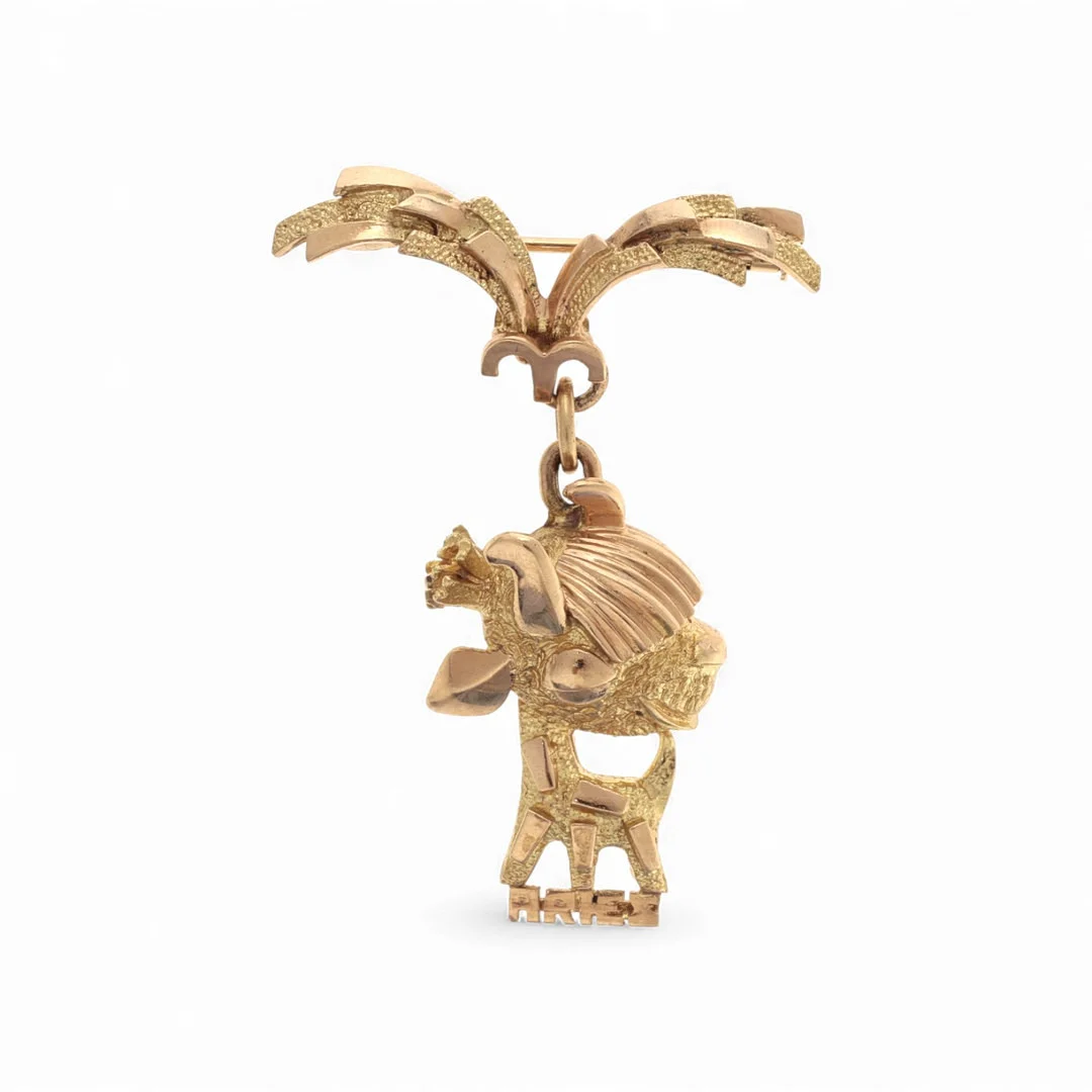 Brooch with 'Aries' zodiac sign. — Cufflinks & Tie Pins — Balclis