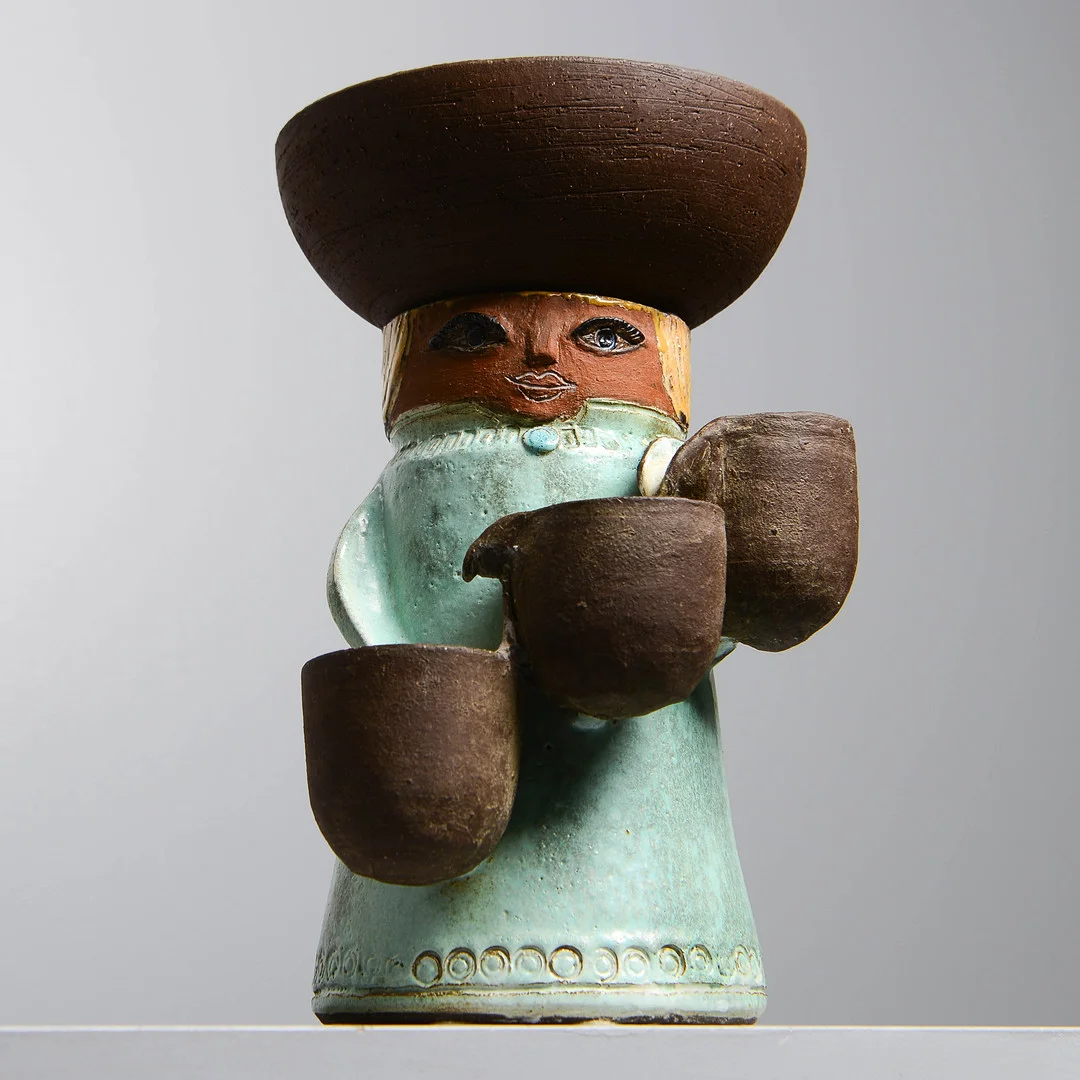 MARGARETA BORELIUS. Skulptur i två delar, egen verkstad, 1960-70-tal, signerad Marga Borelius. — European — Formstad Auktioner