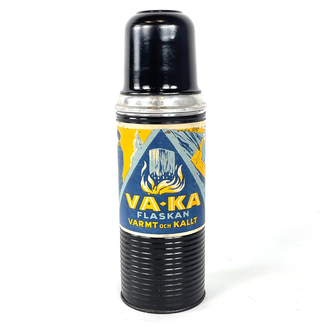 TERMOS, VA-KA flaskan, 1950-tal. — Miscellaneous — Roslagens Auktionsverk