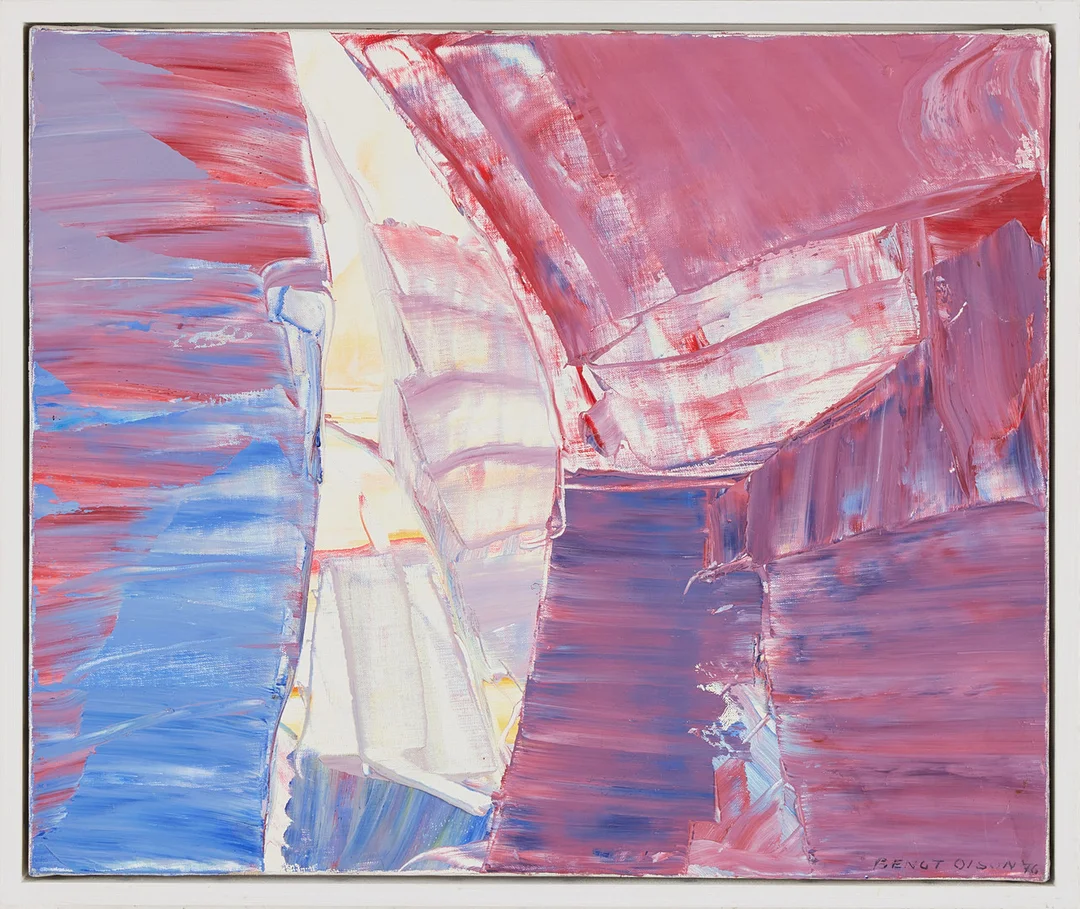 BENGT OLSON. Komposition. — Paintings — Stockholms Auktionsverk Magasin 5
