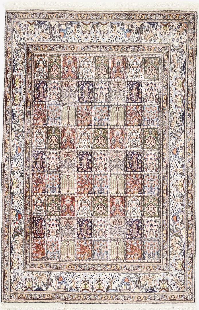 ORIENTMATTA, trädgårdsmönster, ca 245x160 cm. — Carpets — Stockholms Auktionsverk Magasin 5