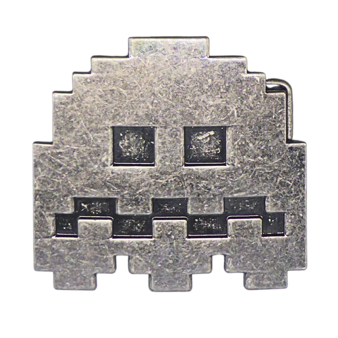 PAC-MAN GEIST GÜRTELSCHNALLE. — Jewellery — Auktionshaus Stuber's Hammerschlag