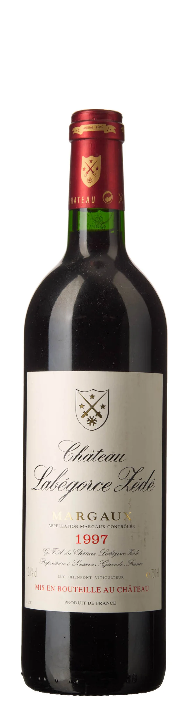 1 x Chateau Labegorce Zedé 1997 — 1 x Chateau Labegorce Zedé 1997 — Vin/Vin — Blomqvist
