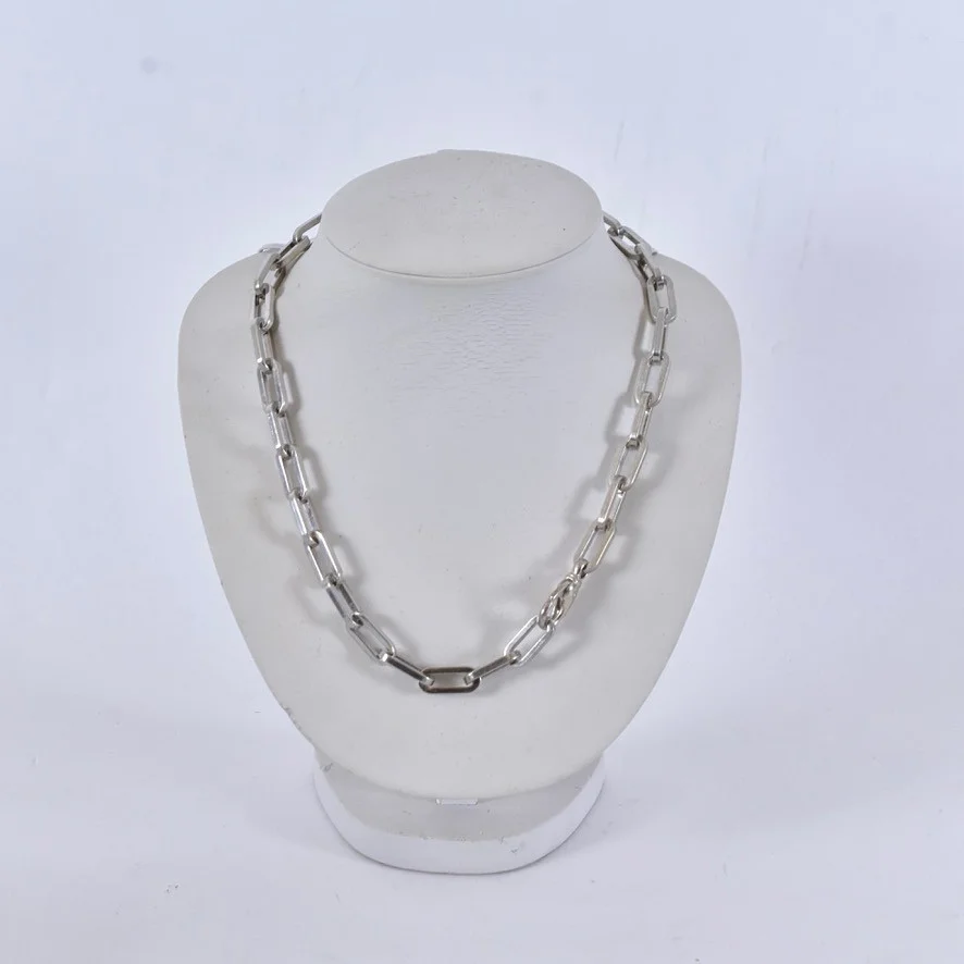 HALSKEDJA, sterlingsilver, Friedrich Binder Mönsheim, Tyskland. — Necklace — Halmstads Auktionskammare